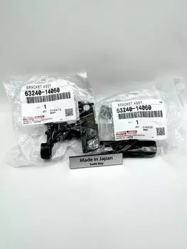 Toyota 63240-14060(x2) JZA80 Supra BRACKET ASSY REMOVABLE ROOF 2 Set OEM Genuine