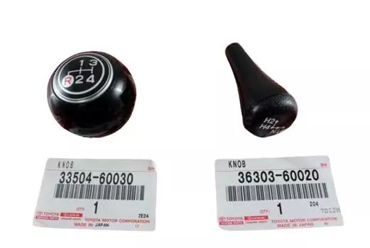 Toyota 69-86 Land Cruiser FJ40 BJ40 Shift Lever Gear Selection Knob Set Genuine