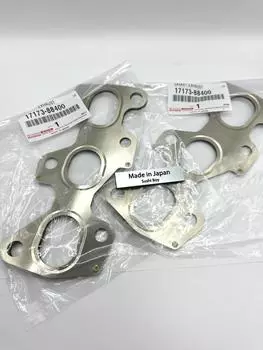 Toyota 70SUPRA 1JZ-GTE Exhaust Manifold Gasket To Head 17173-88400 X2 Genuine