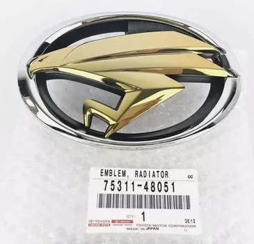 Toyota 75311-48051 Harrier 2003-2008 Front Grill Eagle Emblem OEM Genuine Parts