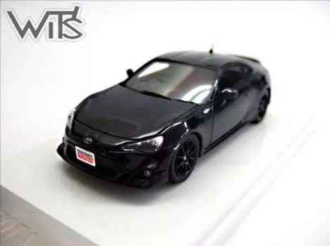TOYOTA 86 TRD Crystal Black Silica Готовый продукт WIT S 1/43