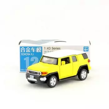 Toyota Alloy Simulation Cruiser Off Road Model Toy For Collection And Display
