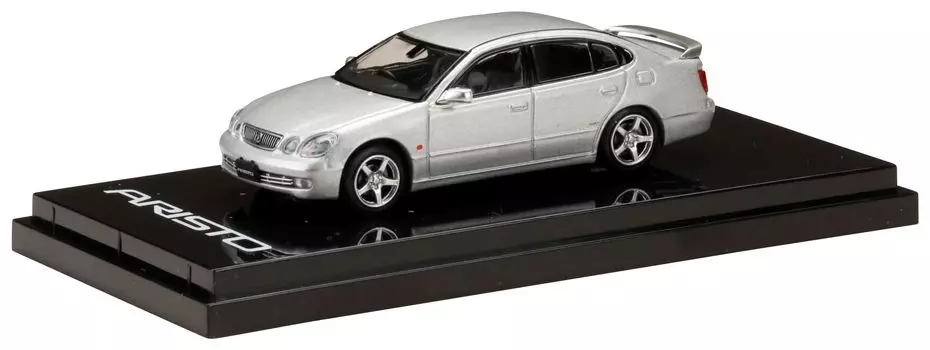 Toyota Aristo V300 VERTEX EDITION Ранний тип Серебристый металлик 1/64