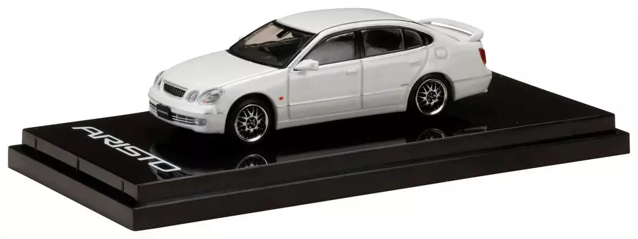 Toyota Aristo V300 VERTEX EDITION Ранний тип Custom Version Белый Перламутровый Кристалл Shine 1/64