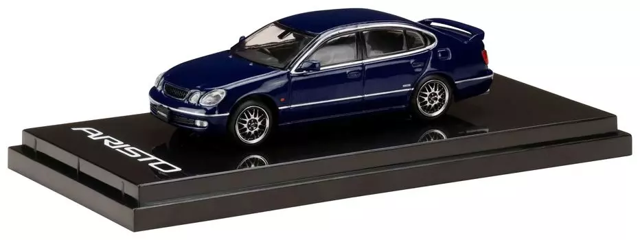 Toyota Aristo V300 VERTEX EDITION Ранний тип Custom Version Dark Blue Mica 1/64