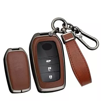 Toyota эксклюзивный чехол для ключей брелок для ключей чехол для ключей брелок для ключей совместим с Toyota Land Cruiser Harrier 80 серии MXUA80 GUN125 Smart key