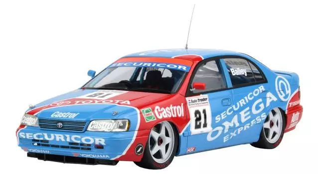 Toyota Carina E 1993 BTCC Knock Hill Winner Пластиковая модель BX24031 Цвет литья Platts/BEEMAX 1/24
