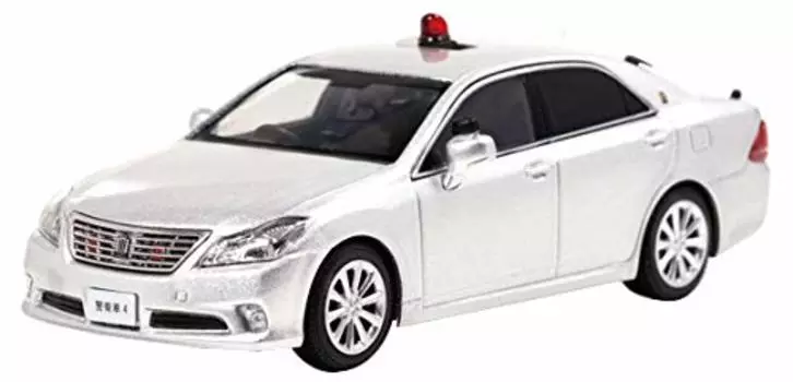 Toyota Crown 2014 Metropolitan Police Department Security Guard Vehicle Silver Finished Product H7431403 RAI S 1/43 (ГРС202)