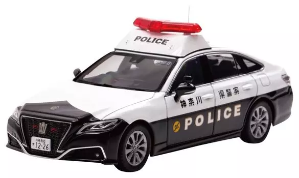 Toyota Crown 2021 Канагава префектурная полиция региональная полицейская машина завершенный продукт RAI S 1/43 (АРС220) (Средний 3)
