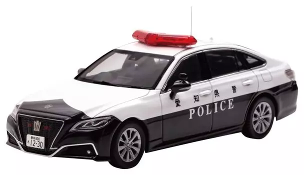 Toyota Crown 2022 Aichi Prefectural Police Expressway Traffic Police Force Завершенный продукт RAI S 1/43 (АРС220) (632)