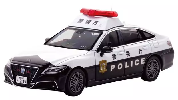 Toyota Crown Hybrid 2023 Metropolitan Police Department Regional Police Vehicle Completed Product H7432303 RAI S 1/43 (AZSH21) (Bag 4)