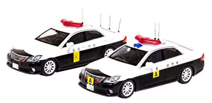 Toyota Crown Vehicle Convoy Leading Standard Vehicle Set Completed Product RAI S 1/43 (ГРС202)