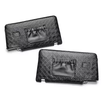 Toyota Daihatsu THOR Subaru JUSTY Series Tank Ended Sun Visor Cover Type Monogram DAD Garcon TANK/ROOMY Модель M900/910A Год 2016.11~ / 2020.9 чёрный