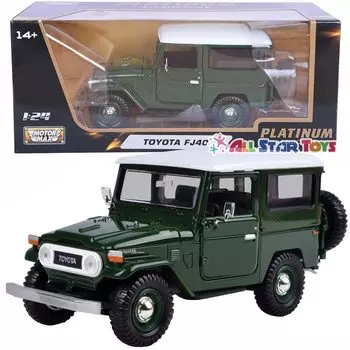 Toyota FJ40 Green от Motormax 79323 79323грн [Toyota] 1/24 [Товар] зелёный