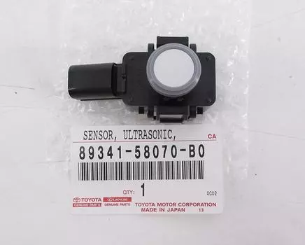 TOYOTA Genuine 2016-20 Prius Ultrasonic Parking Sensor Front 89341-58070-B0