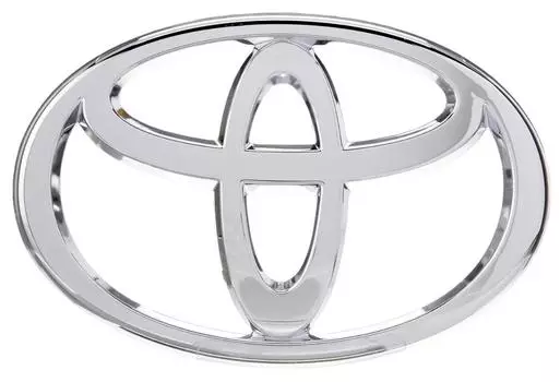 TOYOTA Genuine 90975-02041 CAMRY Toyota T Emblem Badge Chrome