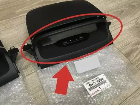 Toyota Genuine Instrument Cluster Finish Panel Upper 55421-60060 PRADO