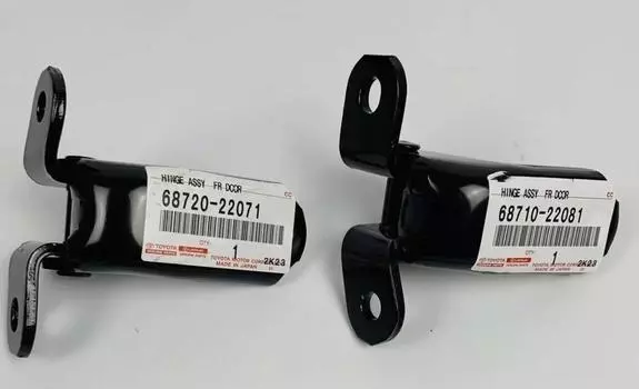 Toyota GENUINE OEM Land cruiser 100 105 Fr Door Hinge Lh or Rh Door Lower Upper