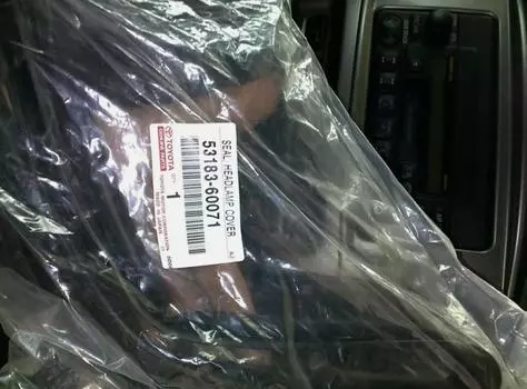 TOYOTA Genuine OEM LAND CRUISER Headlamp Cover To Hood 53183-60071