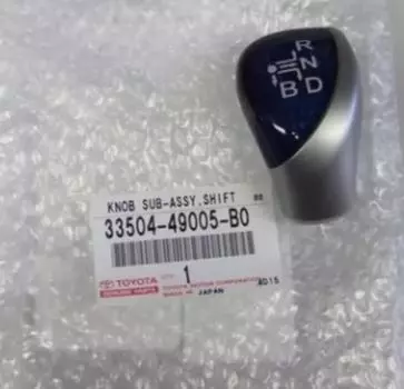 TOYOTA Genuine OEM Prius ZVW30 Hybrid Gear Shift Knob 33504-49005-B0