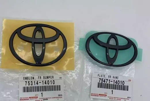 TOYOTA Genuine OEM SUPRA JZA80 MK4 93-02 Emblem Badge Front & Rear Set