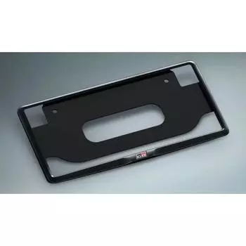 TOYOTA Genuine Parts Number Frame with GR Logo Piano Black Part Number 08407-18000