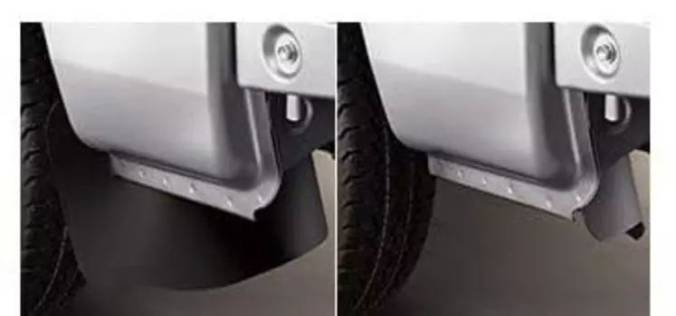 TOYOTA Genuine Parts PIXIS TRUCK Mudguard Front Set [S500U S510U] 08414-B5020