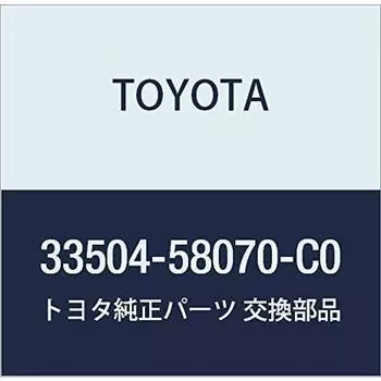 TOYOTA Genuine Parts Shift Lever Knob (BLACK/DARK GRAY) Alphard/Vellfire/Hybrid Part Number 33504-58070-C0