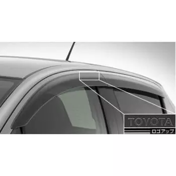 TOYOTA Genuine Parts Vitz [NCP131 KSP130 NSP130/135] Side Visor Basic 1 car 08611-52190