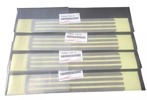 Toyota genuine tape molding set of 4 75895-280104