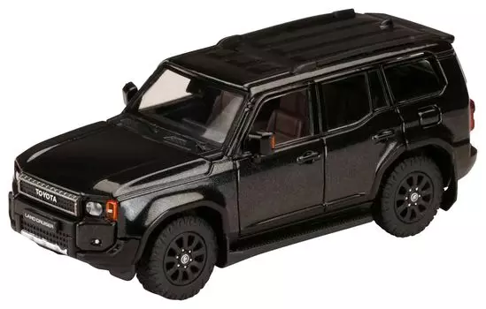 Toyota Land Cruiser 1-е издание, черный 1/64 (LHD)