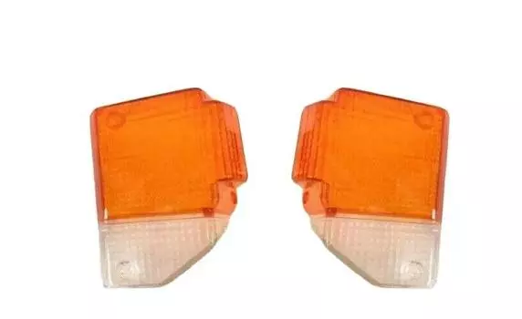 TOYOTA Land Cruiser 70 Front Turn Signal Lamp Lens LH & RH Set OEM Genuine