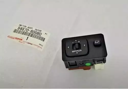 TOYOTA LEXUS Genuine Land Cruiser LX470 Outer Mirror Adjusting Switch 8487060080