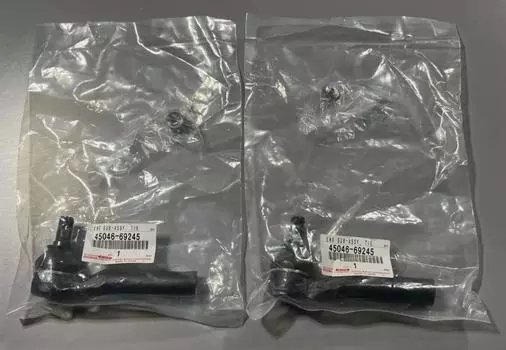TOYOTA LEXUS Genuine OEM Steering Tie Rod Ends 2pcs Set 45046-69245 New