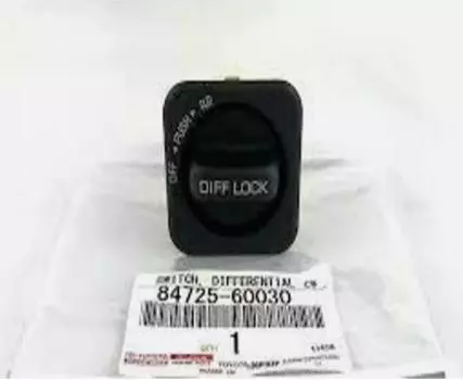 TOYOTA Lexus LX470 Land Cruiser 90/100 Series Differential Lock Switch Genuine