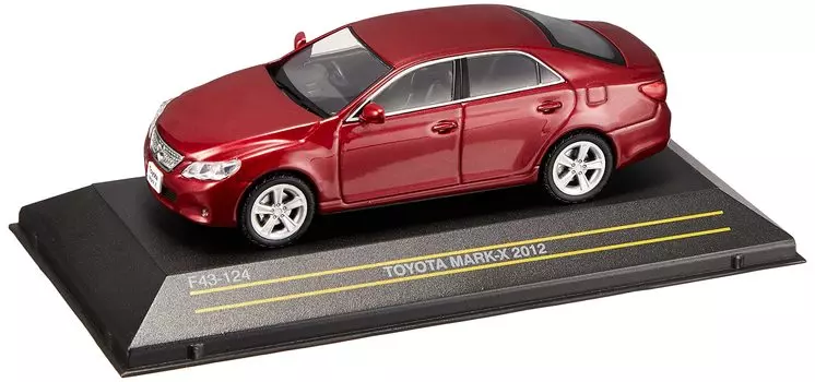 Toyota Mark X 2012 Металлик темно-красный Готовый продукт FIRST43 1/43