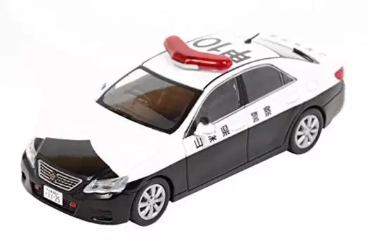 Toyota Mark X 250G Four 2011 Яманаси префектурный полицейский автомобиль полицейский участок завершенный продукт RAI S 1/43 (GRX135)