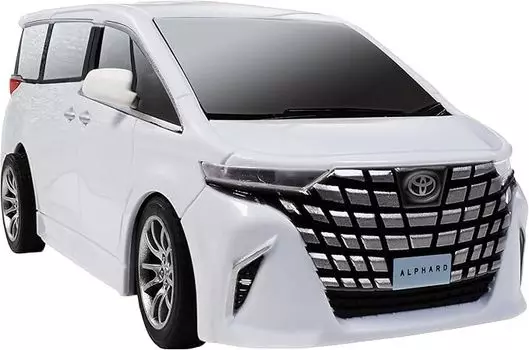 Toyota New Alphard Prius Land Cruiser NISMO LEXUS RX300 Radio Control Licensed RC Car x x Alphard GT-R Approx. W7.5 D16.5 H6.5cm (New (White))