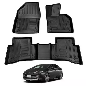 Toyota New Prius 60 Series 3D Floor Mat PRIUS 60 Series 3D Floor Mat Январь 2023 Текущий автомобильный коврик Водонепроницаемый грязеотталкивающий материал TPE Изготовленные на заказ детали