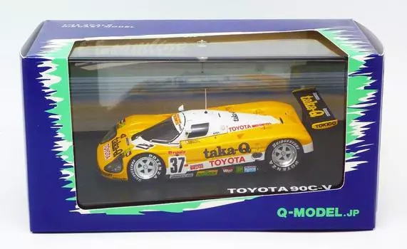 TOYOTA No37 1990 LM Завершенный продукт Q-MODEL 1/43 90C-V