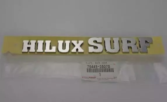 Toyota OEM Genuine 4Runner 03-09 Rear HILUX SURF Emblem Badge Chrome 75445-35070