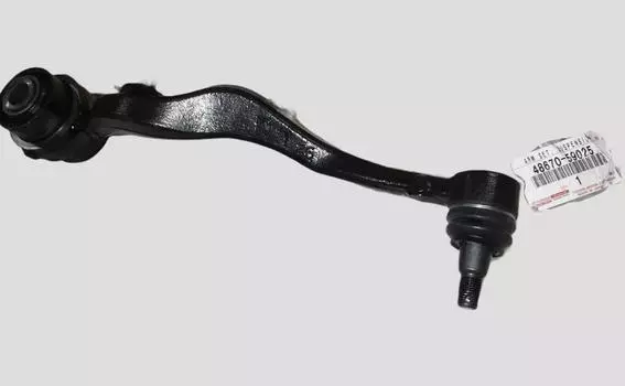 TOYOTA OEM LEXUS LS600hL LS460 Передняя подвеска Нижний рычаг №2 левый 48670-59025