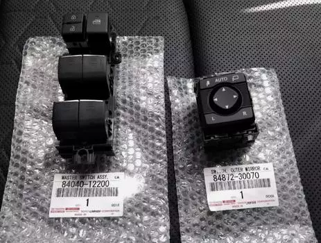 TOYOTA OEM RAV4 MXAA54 Genuine Power Window & Mirror Switch LED Back Light