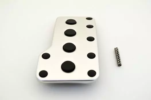 Toyota pedal pad mounting pin 2 piece For accelerator pedal be TOYOTA/Genuine [Aluminum & set] [Can used]