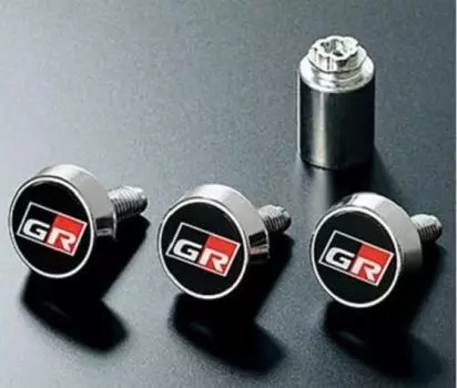 TOYOTA подлинный подлинный Rock bolt лицензия GR логотип [Отечественные запчасти] (для тарелки) 08407-00610