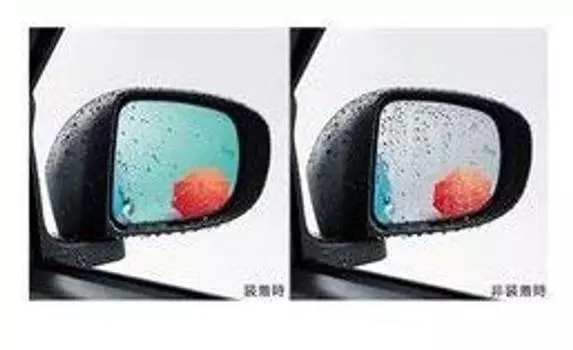 TOYOTA RAIZE A200A A210A Противодождевое синее зеркало 08169-B1050