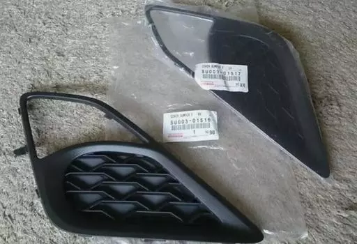 TOYOTA SCION Genuine FR-S 13-16 BUMPER HOLE COVER SU003-01517 & SU003-01516