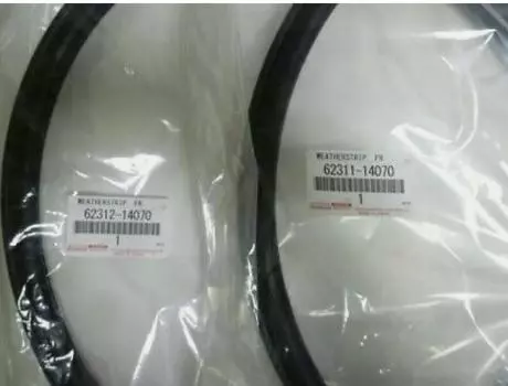 TOYOTA SUPRA JZA80 MK4 Genuine Door Weatherstrip Seal Trim Set OEM 93-98