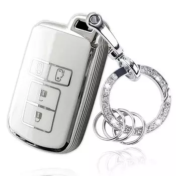 Toyota TOYOTA exclusive key case key cover genuine leather key chain Noah 80 series Voxy 80 series Esquire 80 Alphard 30 series Vellfire 30 series