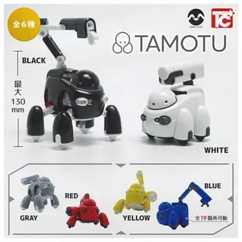 Игрушечная кабина TAMOTU Набор всех 6 типов Full Comp Gacha Игрушка-капсула Gacha